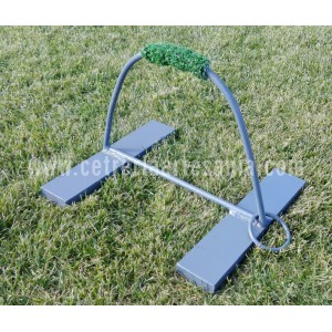Percha con base para cernícalo y pequeñas aves